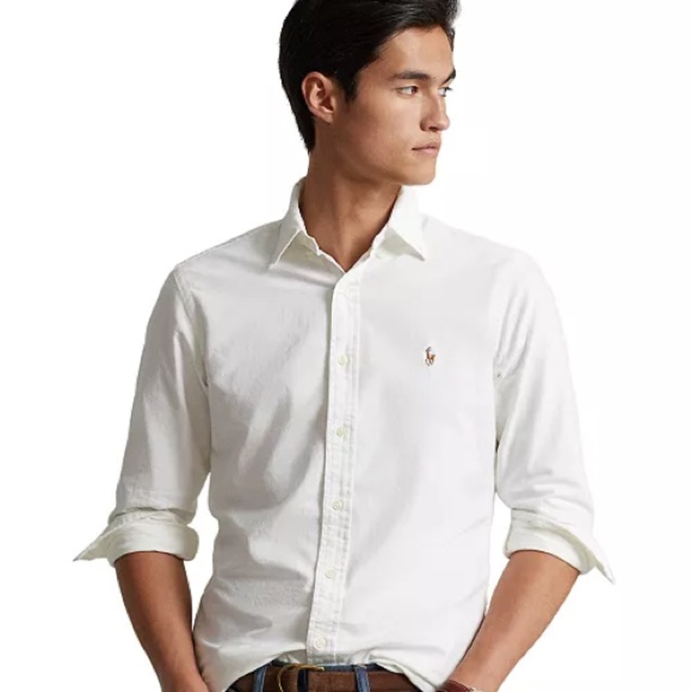 Men’s Ralph Lauren White Polo